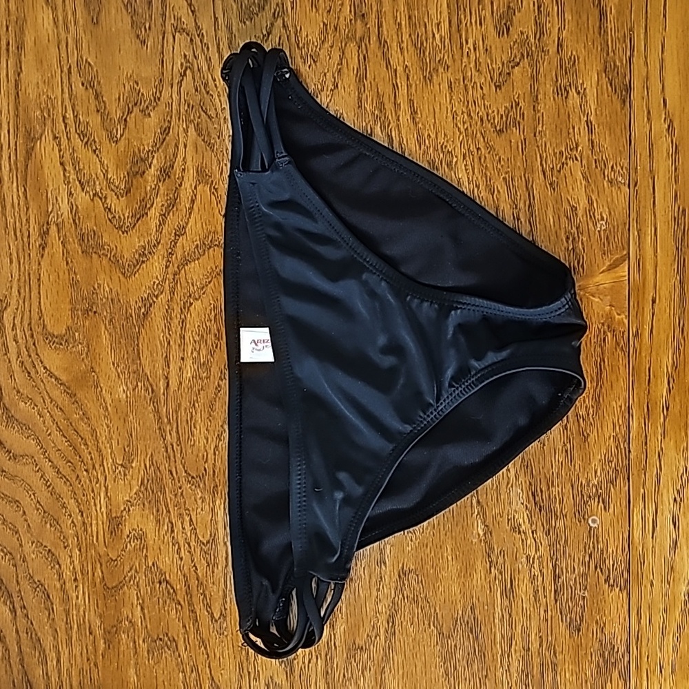 Arizona Jean Co bikini bottoms black size M